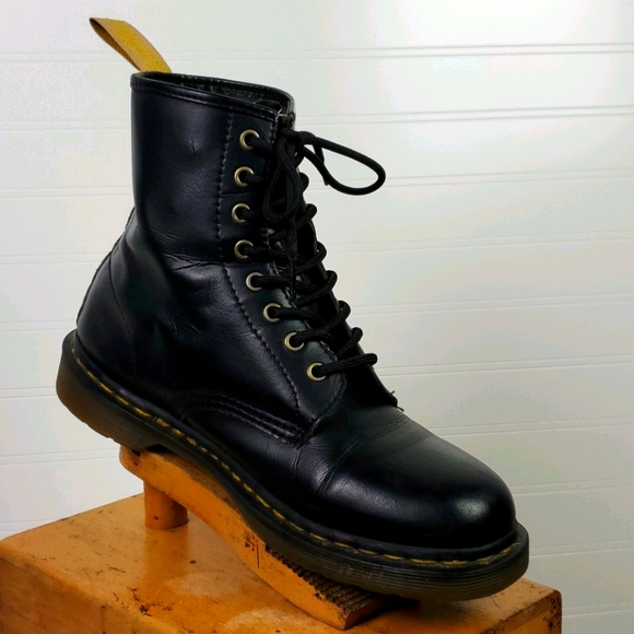 Dr Martens Black Vegan Leather 